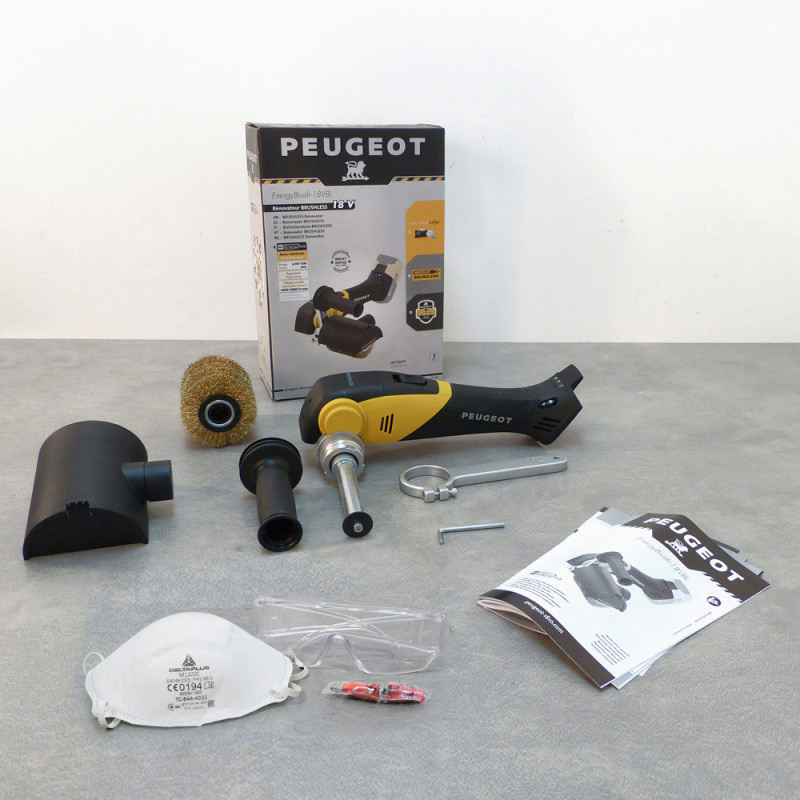 Rénovateur EnergyBrush-18VBL 18 V PEUGEOT Rénovateur EnergyBrush-18VBL 18 V PEUGEOT
