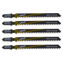 Set de lames de scie sauteuse pour coupes rapides WOLFCRAFT