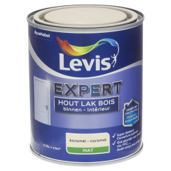 Laque Expert Bois Intérieur Caramel Mat 0,75L LEVIS – Finition Parfaite | LEVIS