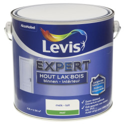 Laque Expert Bois Intérieur Lait Mat 2,5L – Finition Mate | LEVIS