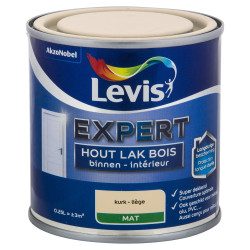 Laque Expert Bois Intérieur Liège Mate 0,25L – Finition Parfaite | LEVIS