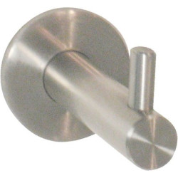 Crochet rond inox 40x25mm – Support robuste | LINEA BERTOMANI