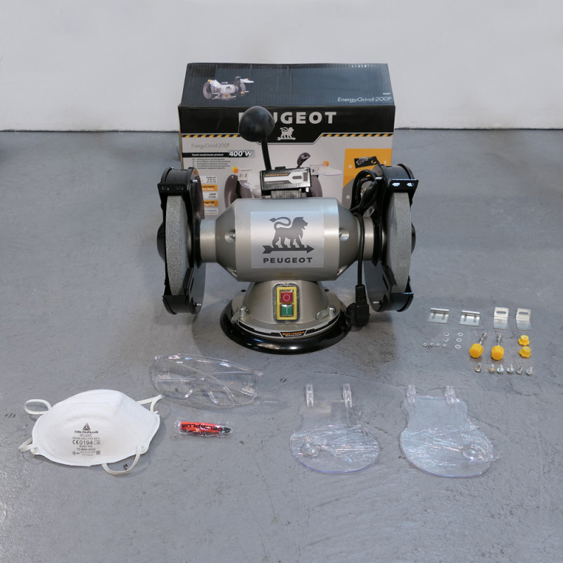 Touret à meuler EnergyGrind-200P 200 x 200 mm 450 W PEUGEOT