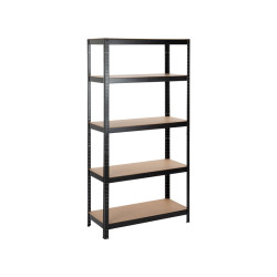 Etagère de rangement Heavy Duty 180 x 90 x 40 noir PRACTO HOME