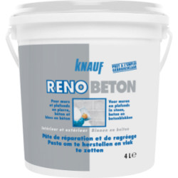 Pâte de réparation et de ragréage Renobeton 4 L KNAUF