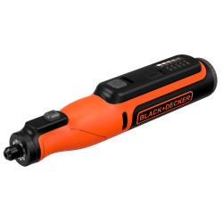 Outil multi-fonctions sur batterie BCRT8IK-XJ 7,2 V 1,5 Ah avec 52 accessoires BLACK+DECKER Outil multi-fonctions sur batterie BCRT8IK-XJ 7,2 V 1,5 Ah avec 52 accessoires BLACK+DECKER