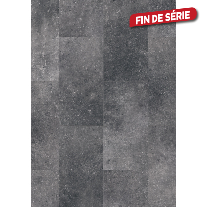 Sol en vinyle Viskan pro calcaire gris foncé 1,85 m² PERGO
