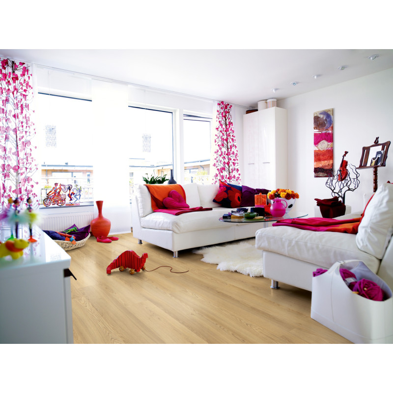 Sol stratifié Domestic Elegance chêne naturel chaud 1,82 m² PERGO Sol stratifié Domestic Elegance chêne naturel chaud 1,82 m² PERGO
