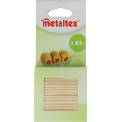 Boîte 300 Cure-dents – Hygiène & Praticité | METALTEX