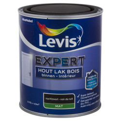 Laque Expert Noir de Nuit Mate – Bois Intérieur | LEVIS