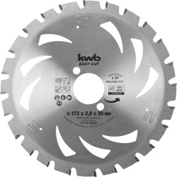 Lame scie coupe fine Ø173mm KWB – Sciage précis | KWB


