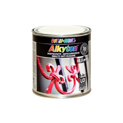 Peinture anticorrosion Alkyton aspect ferronnerie noire 0,25 L DUPLI-COLOR