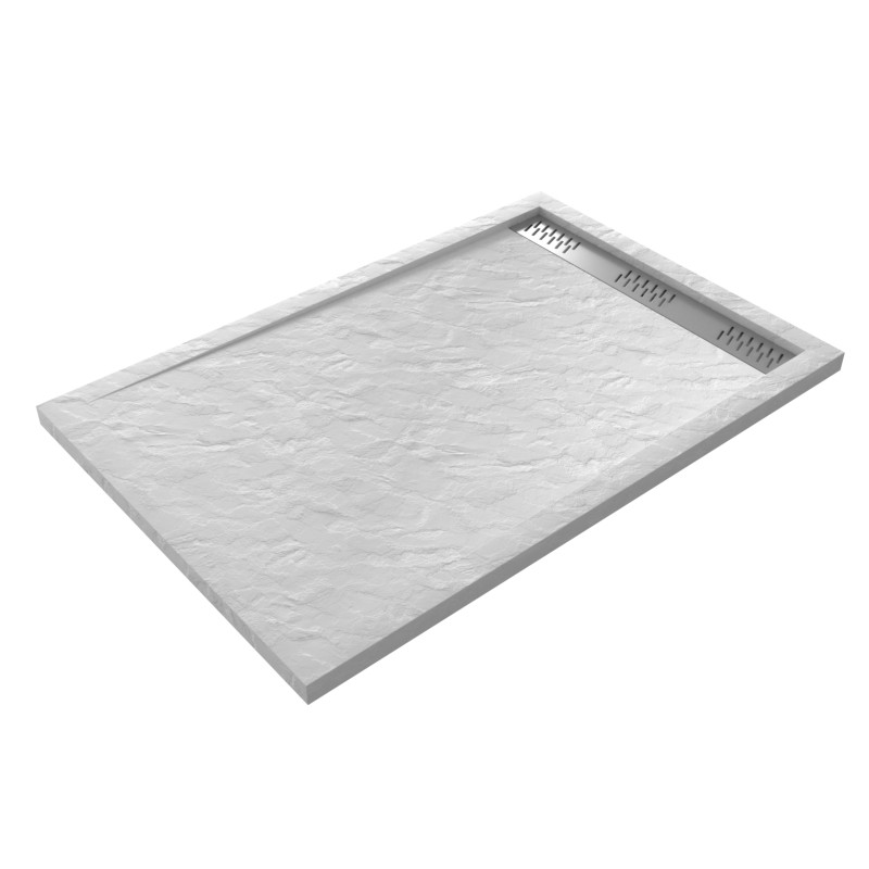 Receveur de douche Pedra rectangle 120 x 80 cm AURLANE