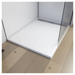 Receveur de douche Pedra rectangle 120 x 80 cm AURLANE