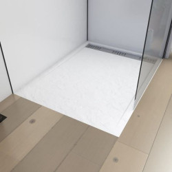 Receveur de douche Pedra rectangle 120 x 90 cm AURLANE Receveur de douche Pedra rectangle 120 x 90 cm AURLANE