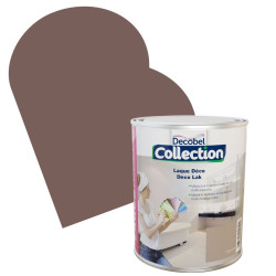 Laque Déco Clou de Girofle satinée 2,5L – Finition Velours | DECOBEL