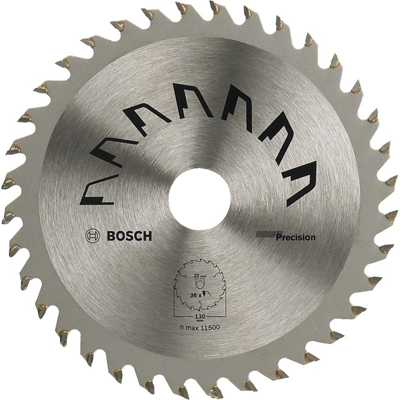 Lame De Scie Circulaire HM 130x16 - 20 Dents, Pour Scie Bosch, Metabo, Skil, Coupe Bois Et Matériaux Similaires