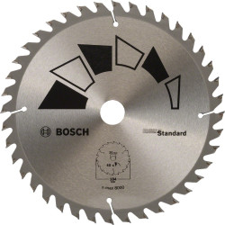 Lame de scie circulaire Standard Ø 184 x 20 mm 40 dents BOSCH