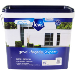 Peinture Mur Extérieur Argile Satinée 5L – Qualité Pro | LEVIS