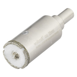Trépan diamant carrelage Ø 25 mm – Coupe précise | WOLFCRAFT