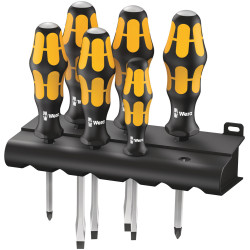 Tournevis-burin Kraftform WERA 6 pièces – Polyvalence | WERA