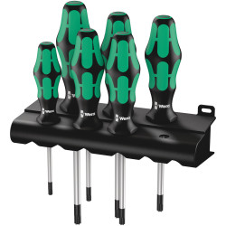 Set tournevis Torx WERA 6 pièces – Précision | WERA