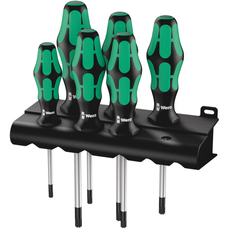 Set de tournevis cruciformes Torx 6 pièces WERA