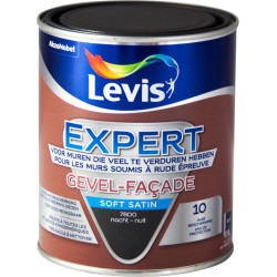 Peinture Façade Nuit Satinée 1L – Protection Durable | LEVIS