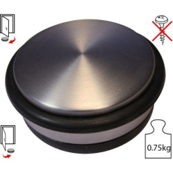 Arrêt de porte inox Ø 100 mm – Pose facile | LINEA BERTOMANI