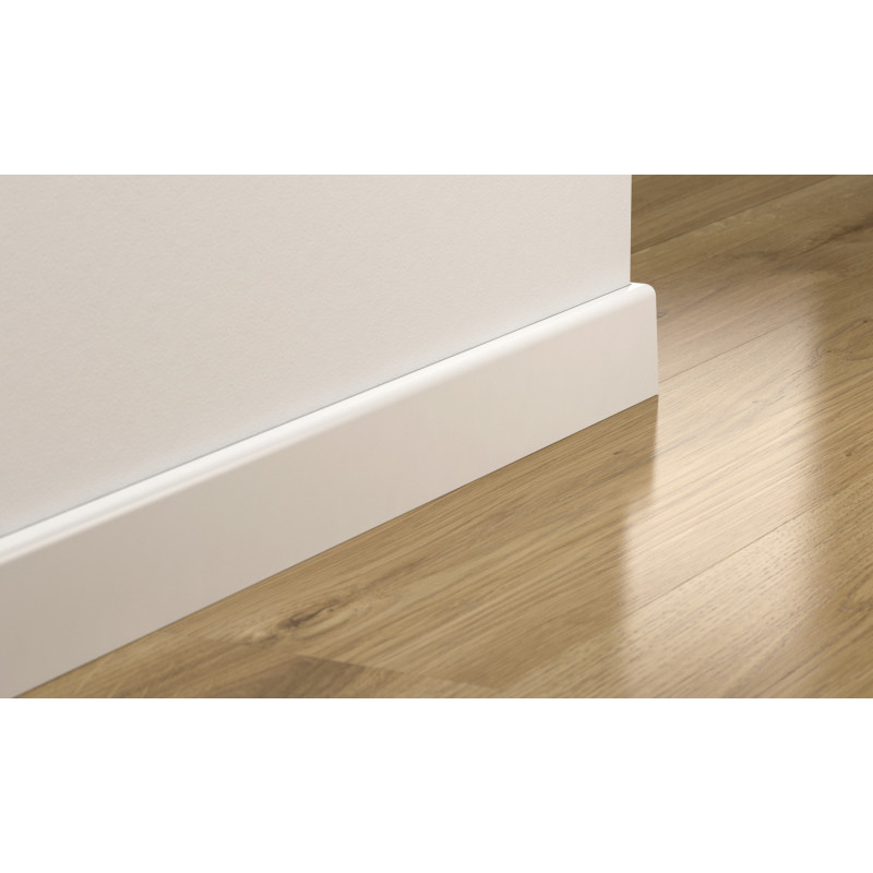 Plinthe droite 240 x 5,8 x 1,2 cm blanc PERGO