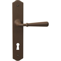 Poignée de porte fer rouille 110mm LINEA BERTOMANI – Style unique | LINEA BERTOMANI