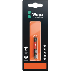 Embout Phillips Impaktor WERA 2x50mm – Durabilité | WERA