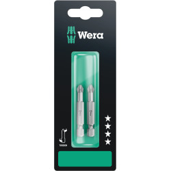 Embout Vissage Torsion Phillips 2x50mm – Durabilité | WERA

