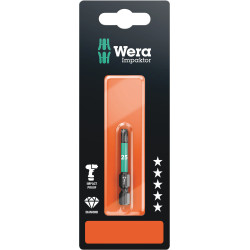 Embout Torx 25x50 Impaktor WERA – Durabilité Extrême | WERA