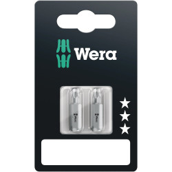 Embout Torx 20 x 25 mm – Lot de 2 pièces | WERA

