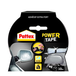 Adhésif de réparation Power Tape noir 10 m x 50 mm PATTEX