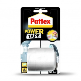 Adhésif de réparation Power Tape blanc 5 m x 50 mm PATTEX