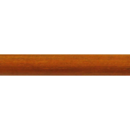 Tringle en bois merisier Ø 35 mm x 180 cm