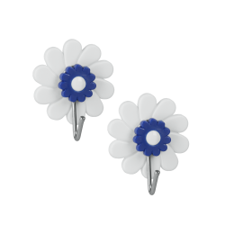 Crochet adhésif Fleur 2 pièces