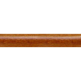 Tringle en bois merisier Ø 35 mm x 250 cm
