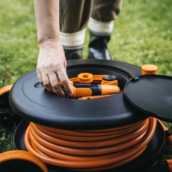 Dévidoir sur roues 30 m Ø 13 mm FISKARS Dévidoir sur roues 30 m Ø 13 mm FISKARS