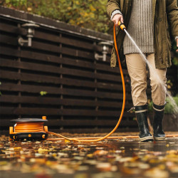 Dévidoir sur roues 30 m Ø 13 mm FISKARS Dévidoir sur roues 30 m Ø 13 mm FISKARS