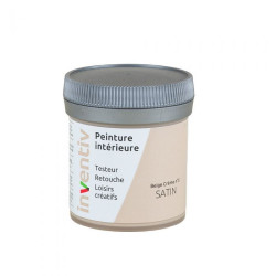 Testeur Peinture Beige Crème Satiné – Idéal pour murs | INVENTIV

