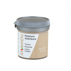 Testeur Peinture Beige Crème Satiné – Échantillon Idéal | INVENTIV

