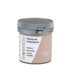 Testeur Peinture Marron Cappucino – Échantillon Satiné | INVENTIV