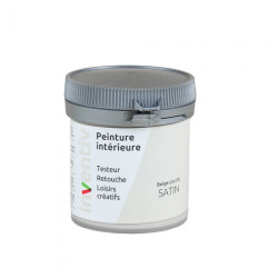 Testeur peinture pour mur boiserie radiateur Beige Lin n°6 satiné 0,08 L INVENTIV