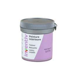 Testeur Peinture Violette Figue Satiné – Idéal murs | INVENTIV

