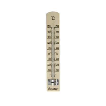 Thermomètre hêtre Metaltex