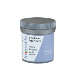 Testeur Peinture Blanc Tempête Satiné – Idéal murs | INVENTIV