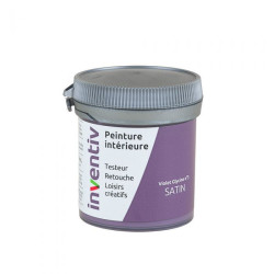 Testeur Peinture Violette Glycine – Échantillon Satiné | INVENTIV